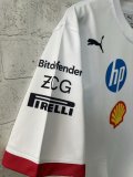 2025 F1 Ferrari New Pattern Short Sleeve Racing Suit