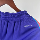 23-24 SUNS Purple City Edition Top Quality NBA Pants