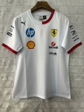 2025 F1 Ferrari New Pattern Short Sleeve Racing Suit
