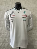 2025 F1 Benz New Pattern Long Sleeve Racing Suit 长袖 2025 F1 Benz New Pattern Long Sleeve Racing Suit 长袖