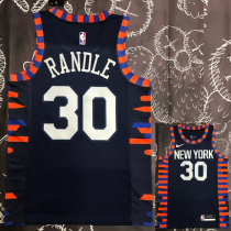 KNICKS RANDLE #30 Black Top Quality Hot Pressing NBA Jersey KNICKS RANDLE #30 Black Top Quality Hot Pressing NBA Jersey