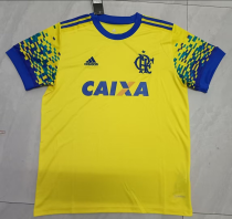 2017-2018 Flamengo Yellow Retro Soccer Jersey 2017-2018 Flamengo Yellow Retro Soccer Jersey