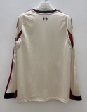 25-26 LIV Away Long Sleeve Fans Soccer Jersey 1:1 Thai Quality