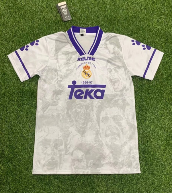 1996-1997 RMA Special Version Retro Soccer Jersey