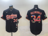 2024 MLB Los Angeles Dodgers New Pattern Jersey