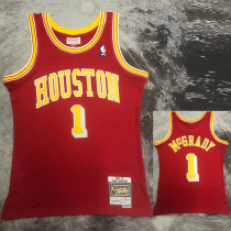 2004-05 ROCKETS McGRADY #1 Red Retro Top Quality Hot Pressing NBA Jersey 2004-05 ROCKETS McGRADY #1 Red Retro Top Quality Hot Pressing NBA Jersey