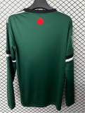25-26 Schalke 04 150th Anniversary Commemorative Edition Long sleeves Fans Soccer Jersey（The Badge only prints English letters and does not have a background image）