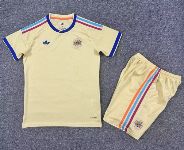 2026 Curacao Curaçao Away Kids Soccer Jersey