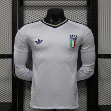 2026 Italy Away Long sleeves Player Version Soccer Jersey*长袖球员