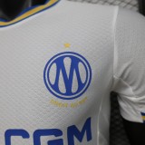 26-27 Marseille  Home Player Version Soccer Jersey