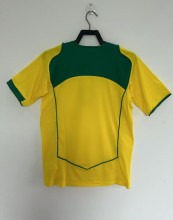 2004-2005 Brazil Home  Retro Soccer Jersey
