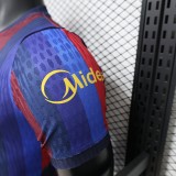 26-27 BAR Home Player Version Soccer Jersey