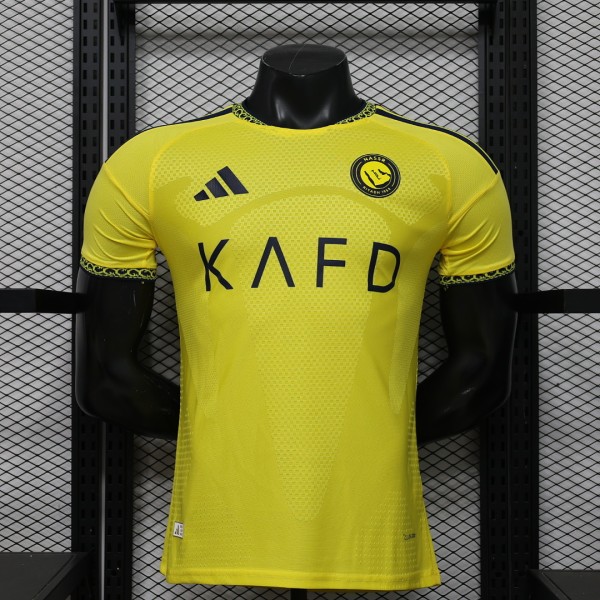 26-27 AL-Nassr  Home Player Version Soccer Jersey*胸前广告