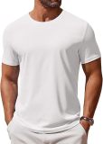 Men's T Shirt Short Sleeve Crew Neck T-Shirt Casual Summer Classic Basic Tee Shirts COOFANDY