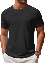 COOFANDY Men's T Shirt Short Sleeve Crew Neck T-Shirt Casual Summer Classic Basic Tee Shirts COOFANDY