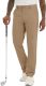Men's Golf Pants Classic Fit - Quick Dry Performance Trousers Water Resistant Lightweight Work & Travel Slacks