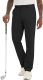 Men's Golf Pants Classic Fit - Quick Dry Performance Trousers Water Resistant Lightweight Work & Travel Slacks