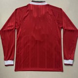 1993-1995 LIV Home Long Sleeve Retro Soccer Jersey