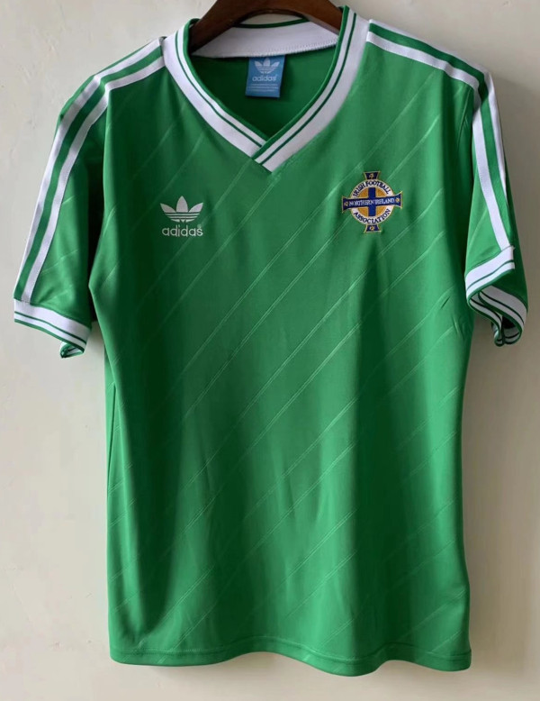 1988 Northern Ireland Home Retro Soccer Jersey