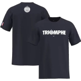 25-26 PSG Black High Quality Casual T-Shirt #圆领