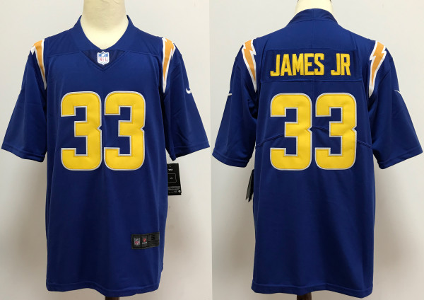 2025 NFL Los Angeles Chargers New Pattern Jersey