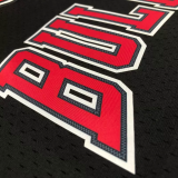 1998 BULLS JORDAN #23 Black Retro Top Quality Hot Pressing NBA Jersey