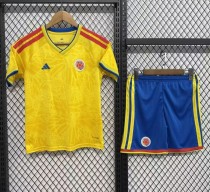 2026 World Cup Colombia Home Kids Soccer Jersey
