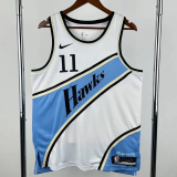 24-25 Hawks YOUNG #11 White City Edition Top Quality Hot Pressing NBA Jersey