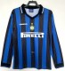 1997-1998 INT Home Long Sleeve Retro Soccer Jersey