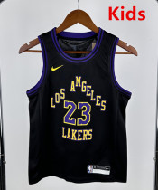 2024 LAKERS JAMES #23Top Quality Hot Pressing Kids NBA Jersey