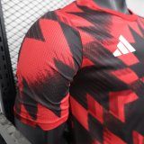 25-26 Man Utd Red Black Player Version Training shirts