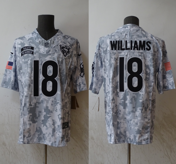 2024 NFL Chicago Bears New Pattern Jersey