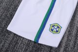 1997 Brazil Away Retro Kids Soccer Jersey