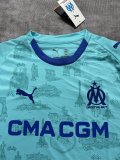 25-26 Marseille Blue GoalKeeper Fans Soccer Jersey