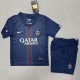 25-26 PSG Home Kids Soccer Jersey 1:1 Thai Quality*带星