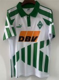 1994 Werder Bremen Home Retro Soccer Jersey
