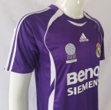 2006-2007 RMA  Away Retro Soccer Jersey