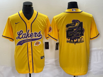 2025 MLB Los Angeles Lakers New Pattern Jersey