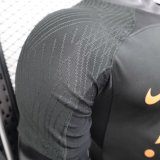 25-26 Ittihad Black Special Edition Player Version Training shirts (黄广告)