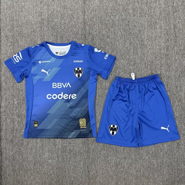 25-26 Monterrey Third Kids Soccer Jersey