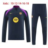 25-26 BAR High Quality Kids Half Pull Tracksuit