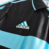 1999-2000 Marseille Third Black Retro Soccer Jersey