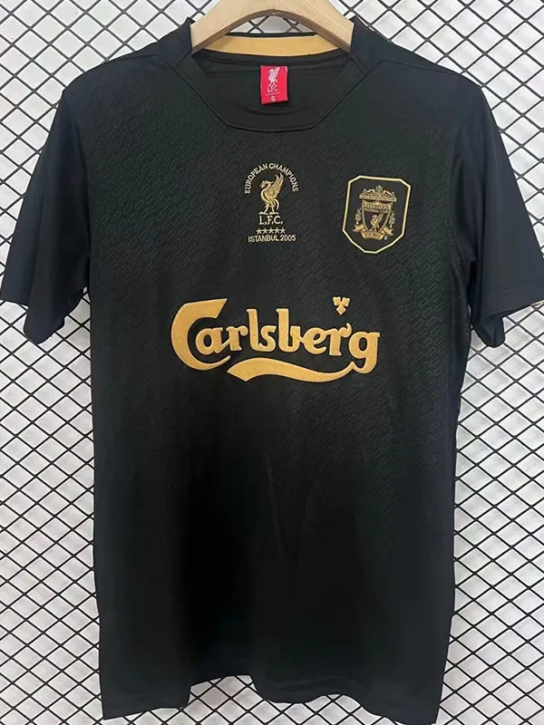 25-26 LIV Black Commemorative Edition Fans Training shirts