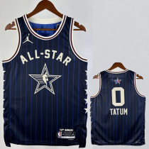 23-24 ALL-STAR TATUM #0 Blue Top Quality Hot Pressing NBA Jersey