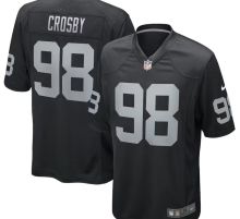 2025 NFL Las Vegas Raiders New Pattern Jersey