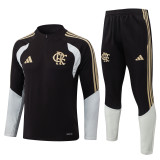 26-27 Flamengo High Quality Half Pull Tracksuit