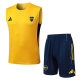 25-26 Boca Juniors High Quality Tank Top And Shorts Suit