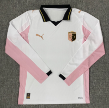 25-26 Palermo 125th Anniversary Edition Long Sleeve Fans Soccer Jersey