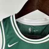 2023 CELTICS  BROWN #7 Green Top Quality Hot Pressing Kids NBA Jersey