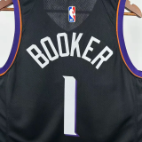 25-26 SUNS BOOKER #1 Black Top Quality Hot Pressing NBA Jersey